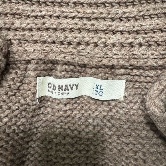 Old Navy Tan Knit Sweater - Picture 2 of 4